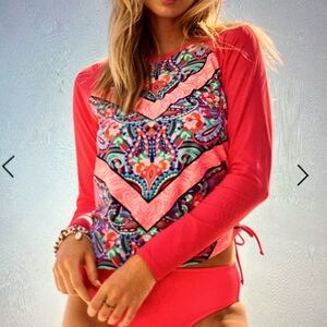 Venus Women's Pink Patterned Top